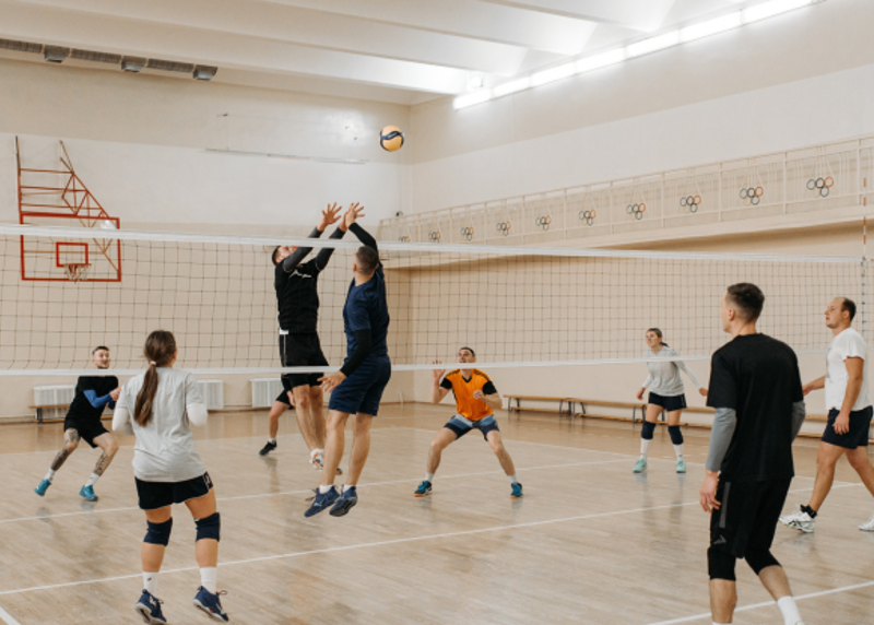 Two Column Volleyball