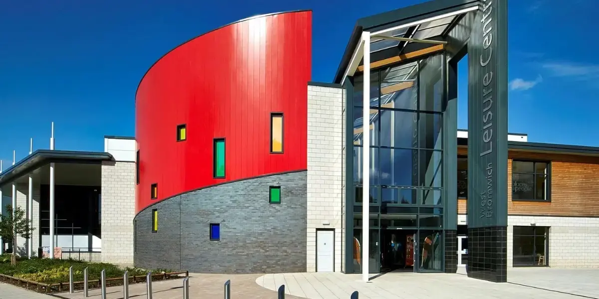 External view of West Bromwich Leisure Centre