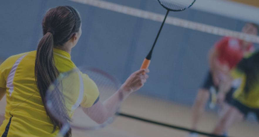 Card Badminton Match