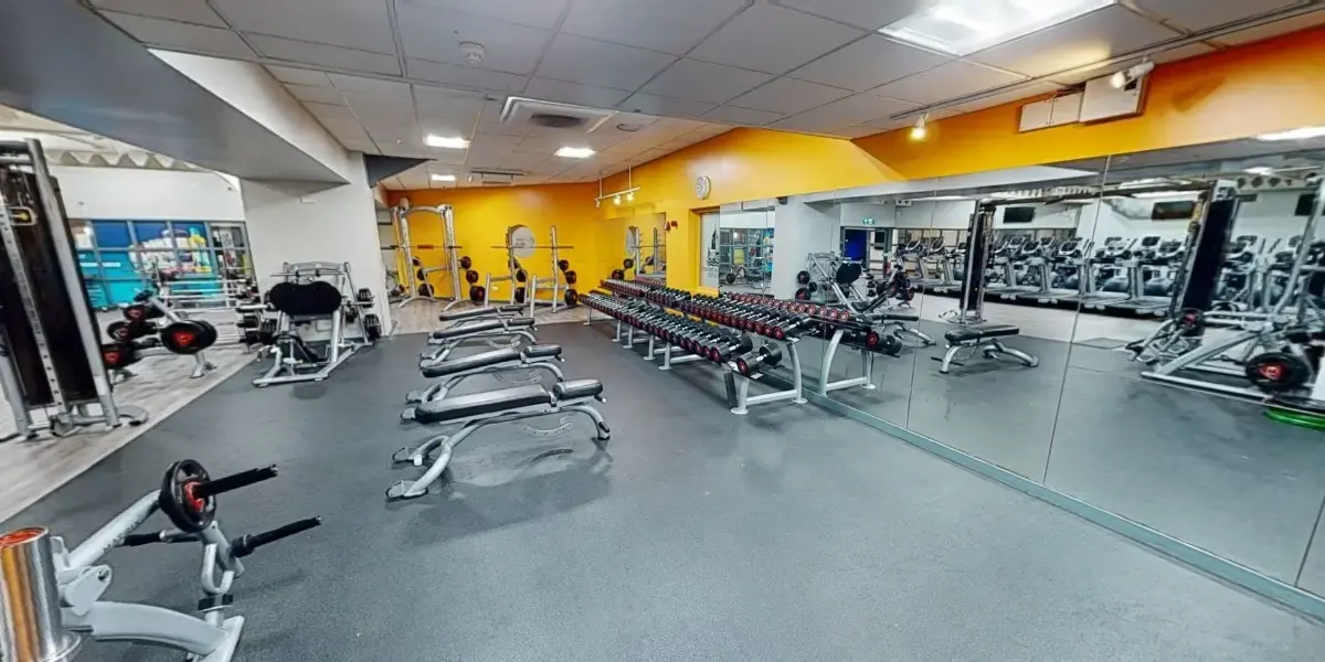 Gym area at Blackwater Leisure Centre