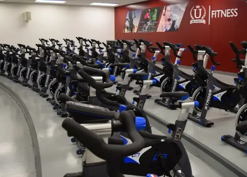 Group cycling studio at Epping Sports Centre