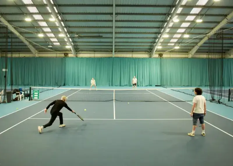 Two Column Graves Tennis Court