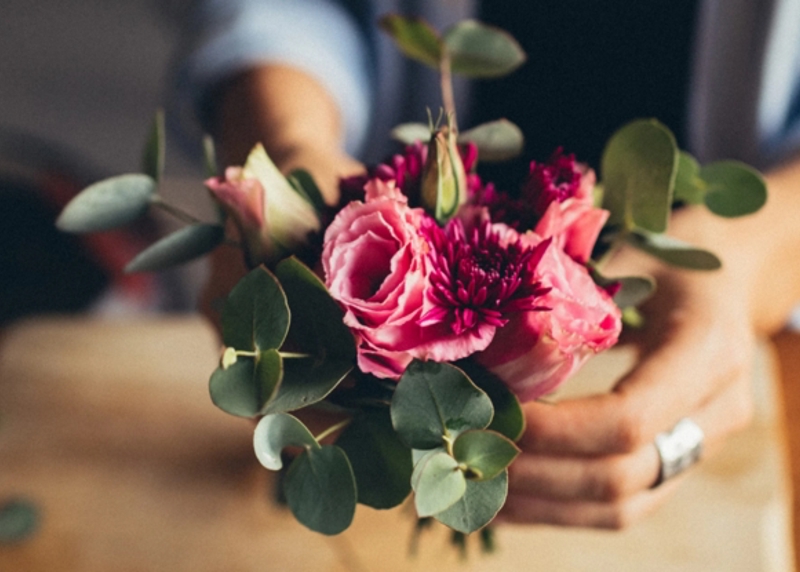 Two Column Flower Arranging