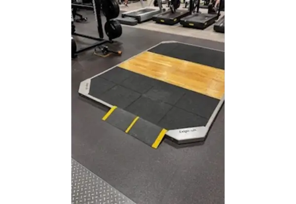 Deadlifting Area Ramp at Maltby Leisure Centre