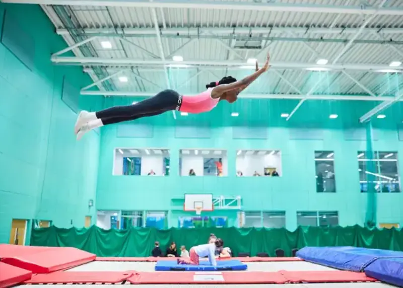 Two Column Trampolining