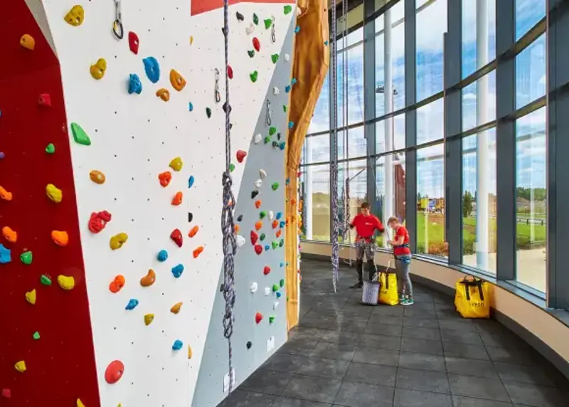 Two Column Wyre Forest Climbing Wall