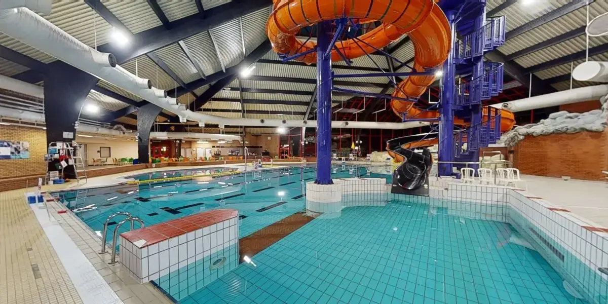Swimming pool area at Blackwater Leisure Centre