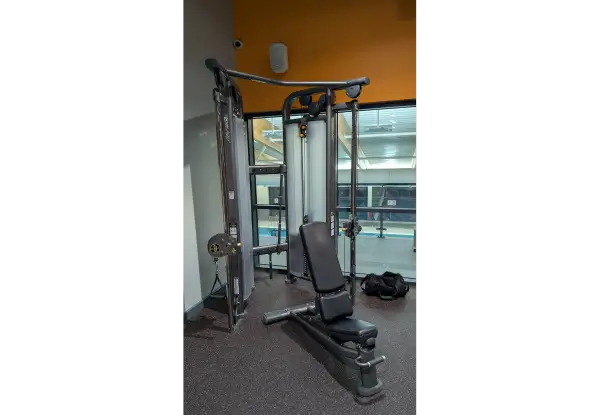 Weight machine at West Bromwich Leisure Centre